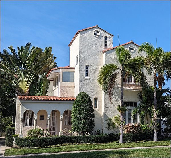 Reuben Hale's home. Built in 1925.